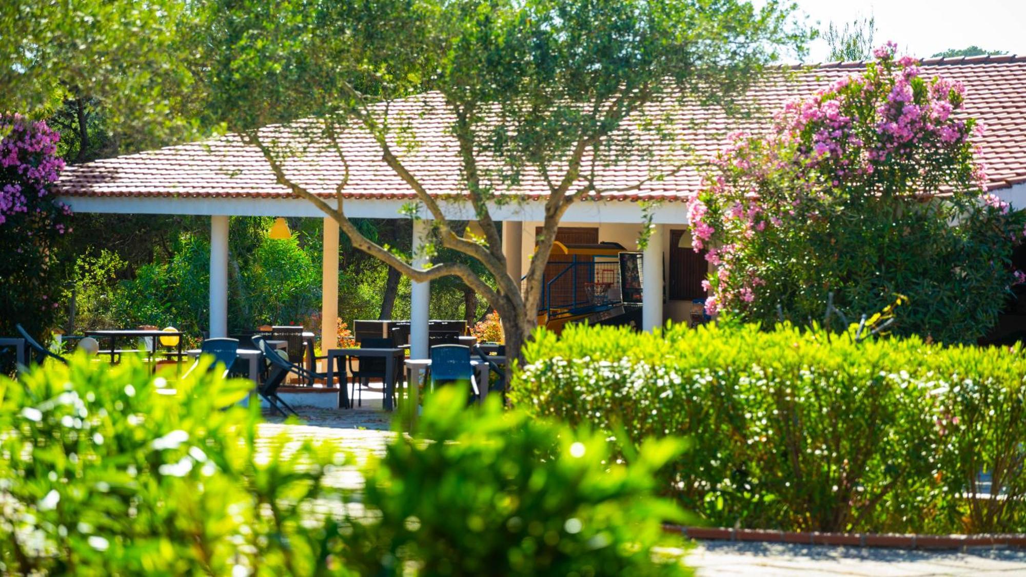 Happy Camp Mobile Homes In Camping Village Baia Paradiso บาเดซี ภายนอก รูปภาพ