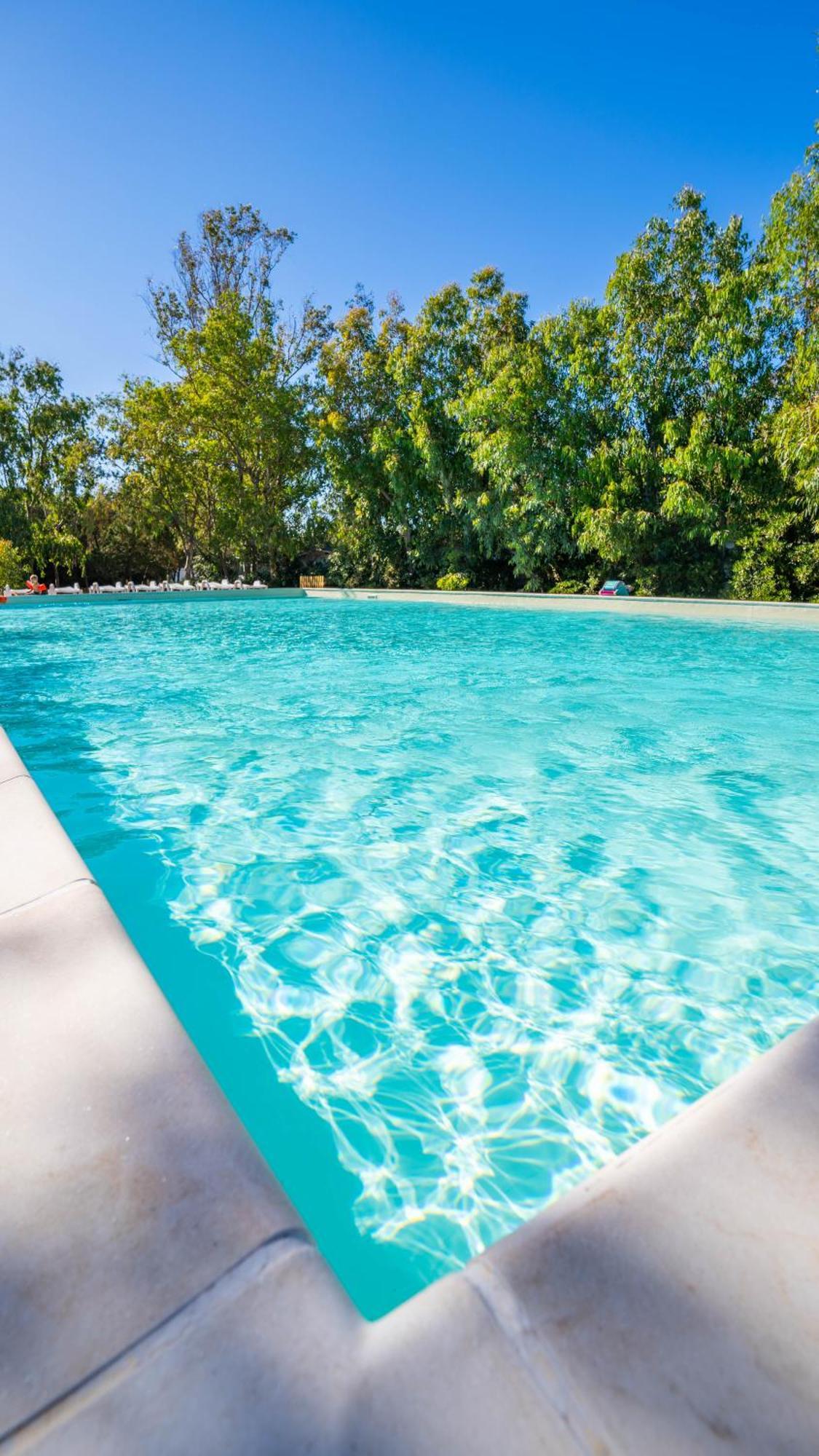 Happy Camp Mobile Homes In Camping Village Baia Paradiso บาเดซี ภายนอก รูปภาพ
